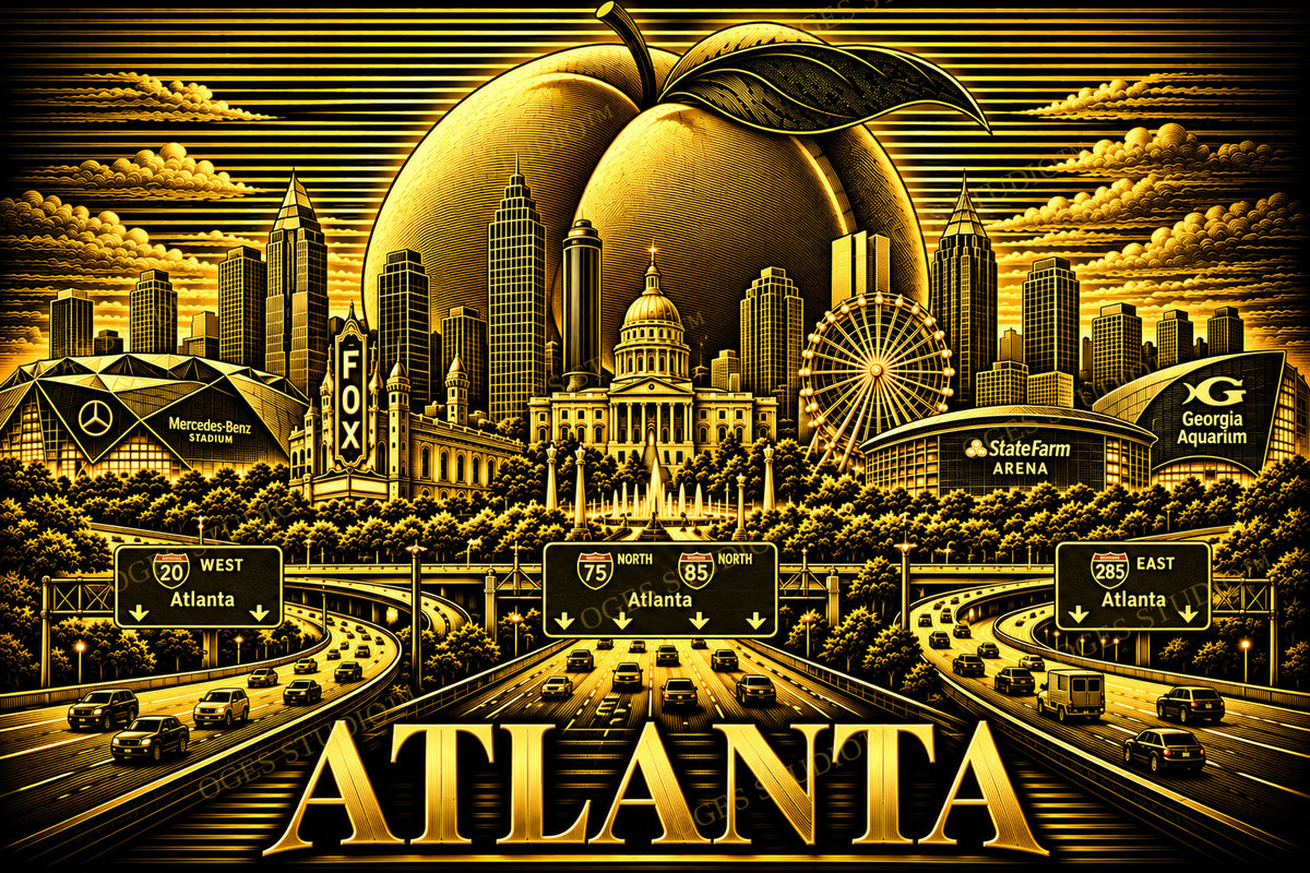 Atlanta — The Golden City | OGES Studio™ Original