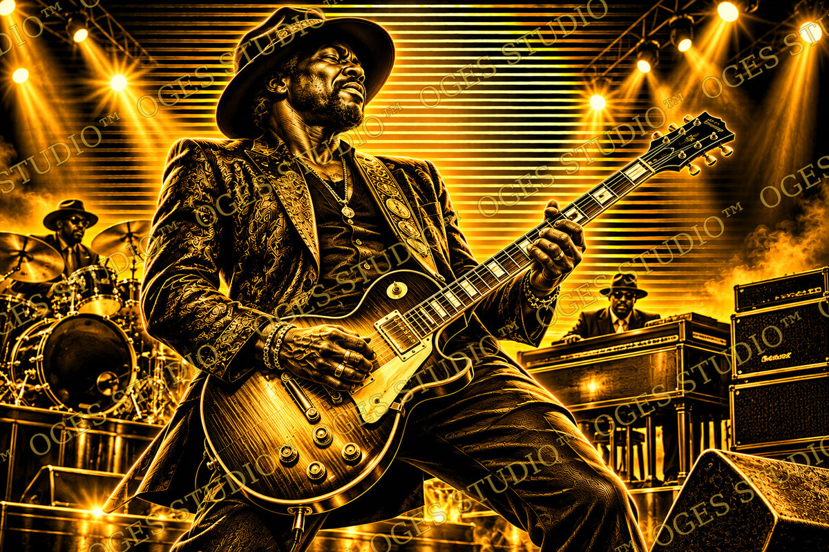 Golden Blues — Soul of the Guitar