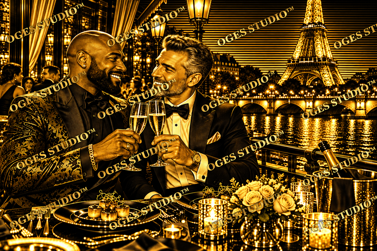 Golden Romance in Paris | OGES Studio™